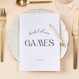 Bridal Shower Games Booklets