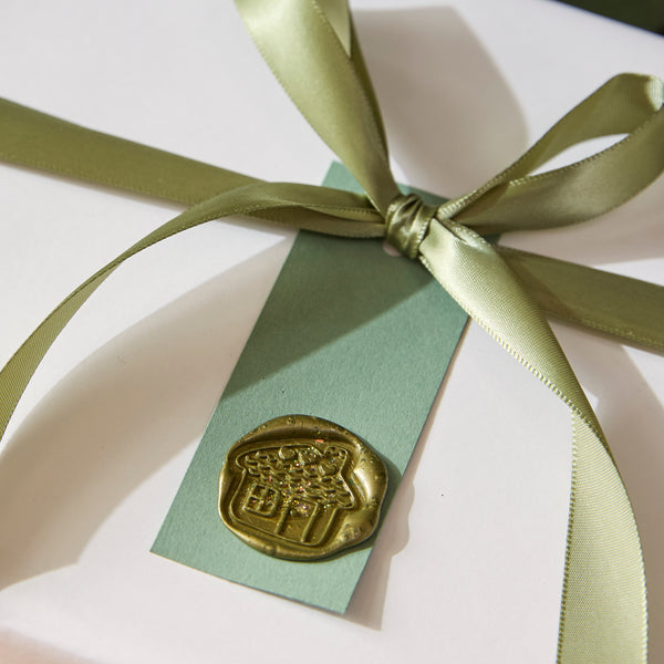 Wax Seal Stamp - Gingerbread House Shape