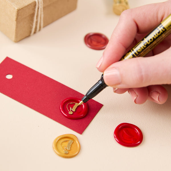 Wax Seal Stamp - Mini Santa Hat