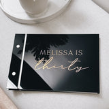 Acrylic Guestbook - Stationery Sale Exclusive