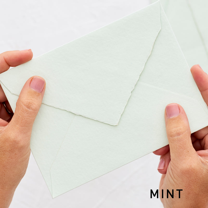 Handmade Paper Envelopes - C6 Size