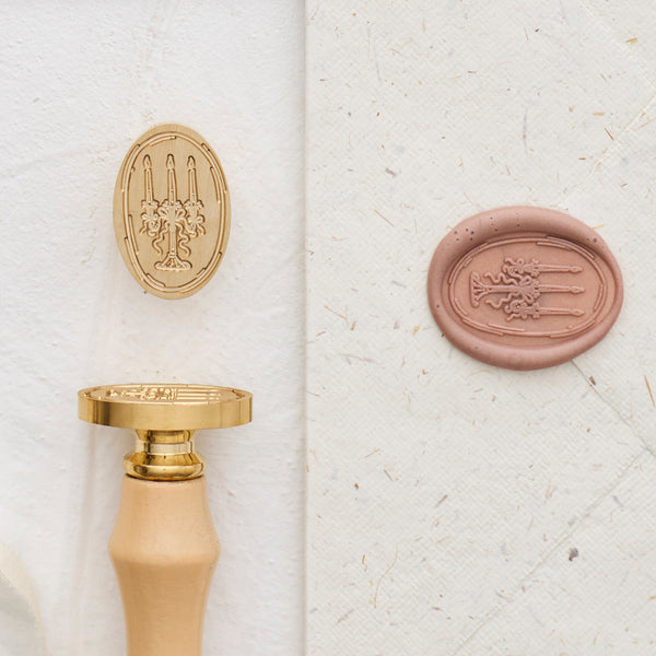 Wax Seal Stamp - Candle Arbour Oval