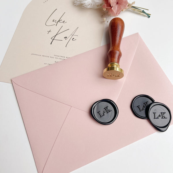 Custom Self-Adhesive Wax Seals - Circle